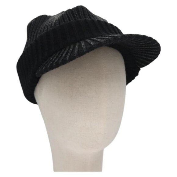 Christian Dior Cap Wool Black Auth ac3556V - Picture 1 of 13